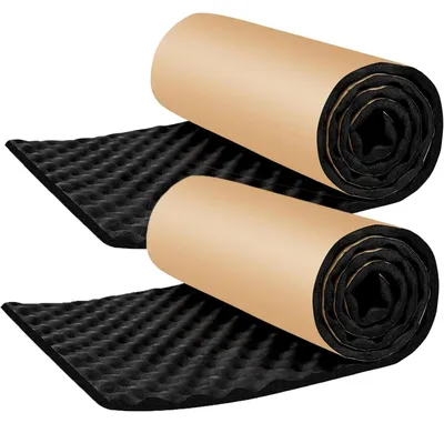 Obrázek produktu pro Zvukotěsnící podložka, samolepicí, pro izolaci hluku, 2 kusy