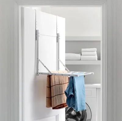 Produktbild von Klapbares Wandwäschegestell - Raumsparend - 1 Stück - 41 x 44 x 58,5 cm