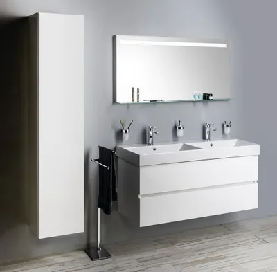 Produktbild von Sapho Badmöbel-Set ODETTA 120, weiß