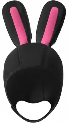 Produktbild von Neopren-Badehaube mit Hasenmuster