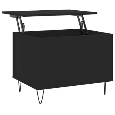 Immagine prodotto di vidaXL Tavolino da salotto Nero 60x44,5x45 cm in materiale derivato dal legno