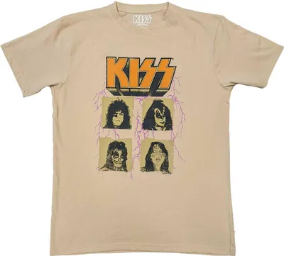 Image de Kiss - T-shirt homme/femme unie RO5279 (M) (Sand)