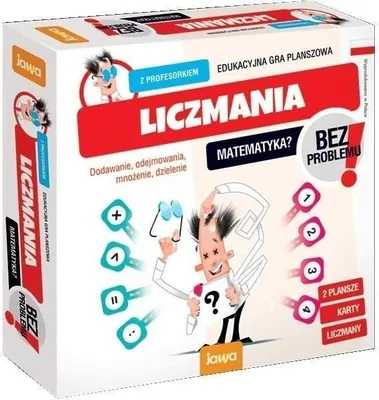 Obrázok produktu pre Stolová hra Liczmania s profesorom pre deti vo veku 6–10 rokov