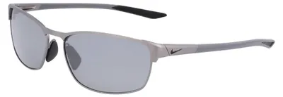 Produktbild von Nike NIKE MODERN METAL DZ7364 SATIN GUNMETAL/SILVER FLASH 58/15/140 Herrenbrillen Sonnenbrillen