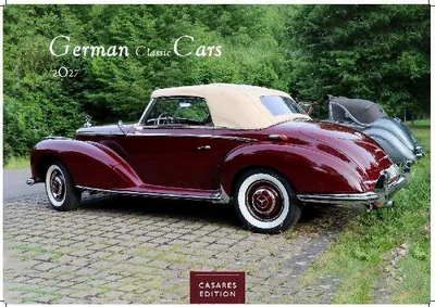 Produktbild von German Classic Cars Kalender 2027 - Wandkalender | Fotokalender Oldtimer 35x50cm Großformat - deutsche Oldtimer - Meisterwerke deutscher Automobilgeschichte.