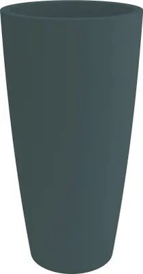 Produktbild von Blumentopf/Pflanztopf, Höhe 70 cm,  Ø 36,  anthrazit, matt, 18 l Inh., mit herausnehmbarem Pflanz-Einsatz, f. Innen + Außen, hochwertiges Polypropylen