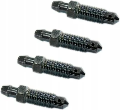 Obrázok produktu pre Sada 4x odvzdušňovacích niplov brzdového systému, M8x1,25 L= 35,5 mm ODP-02