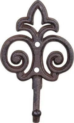 Produktbild von Esschert Design Haken Französische Lilie Silhouette