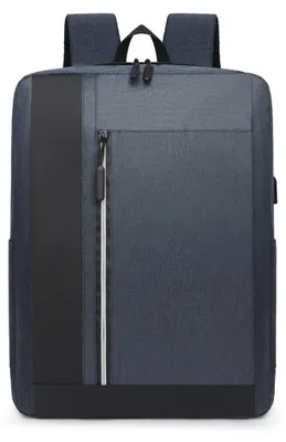 Produktbild von Laptoprucksack Mit USB-Ladeanschluss Für 15,6 Zoll Laptop, Wasserdicht, Für Büro Und Studium