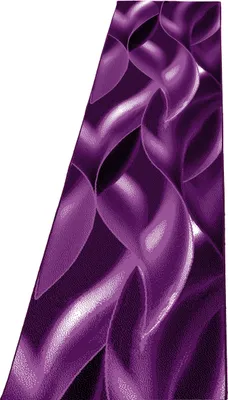 Immagine prodotto di Tappeto corridoio per soggiorno, colore viola, dimensioni 80x300 cm, motivo astratto a onde