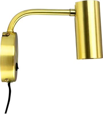 Immagine prodotto di Luci a parete Lampada a parete LED Illuminazione a parete Lampada da lettura soggiorno Metallo camera da letto Skagerrak ottone
