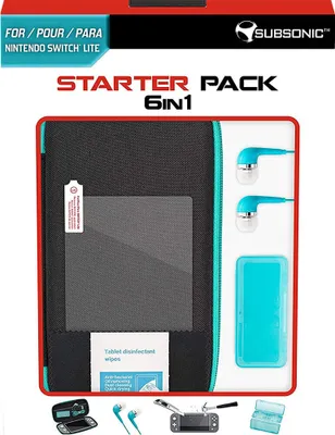 Produktbild von Subsonic Starter Pack Switch Lite 6 In 1 Hülle One Size