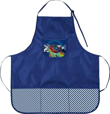 Produktbild von Herlitz Werkenschürze "Boys" / Malschürze / Bastelschürze / "Rennwagen"