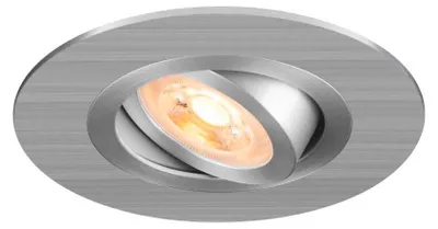 Immagine prodotto di SLV 1007626 NEW TRIA 75 XL, plafoniera da incasso, GU10 rotonda, alluminio