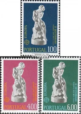 Produktbild von Briefmarken Portugal 1974 Mi 1231-1233 (kompl.Ausg.) postfrisch Skulpturen