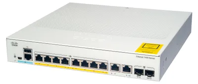 Image de Cisco Catalyst C1000-8FP-2G-L Commutateur réseau géré L2 Gigabit Ethernet (10/100/1000) Prise en charge de l'alimentation par Ethernet (PoE) Gris