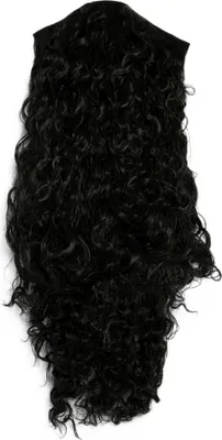 Produktbild von WIG ME UP Clip-in Haarteil Halbperücke lockig Locken Schwarz L901-1B