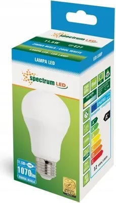 Obrázok produktu pre LED žiarovka tooLight 11,5W E27 Studená 230V WOJ+13909