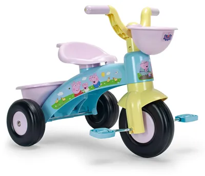 Immagine prodotto di Triciclo Peppa Pig per bambini da 1 a 3 anni – Triciclo leggero con pedali per bambini e bambine