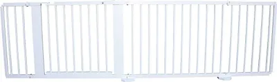 Produktbild von Absperrgitter Türschutzgitter Treppenschutzgitter massiv weiss 255cm