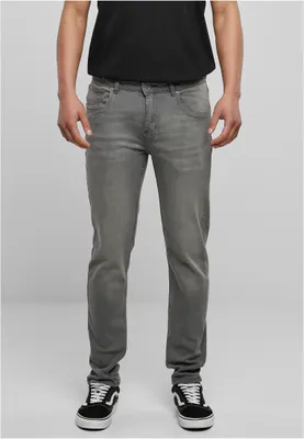 Obrázok produktu pre Kalhoty Urban Classics Strečové džínsové nohavice midgrey - 30