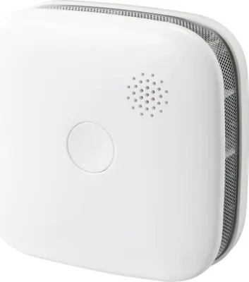 Produktbild von Sygonix SY-5040174 Funk-Rauchwarnmelder inkl. 5 Jahres-Batterie, vernetzbar batteriebetrieben (B x H x T) 76 x 76 x 29