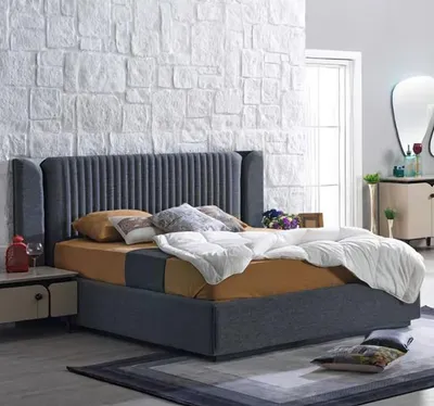 Produktbild von Bett Schlafzimmer Möbel Einrichtung Polster Betten Doppelbett 160x200