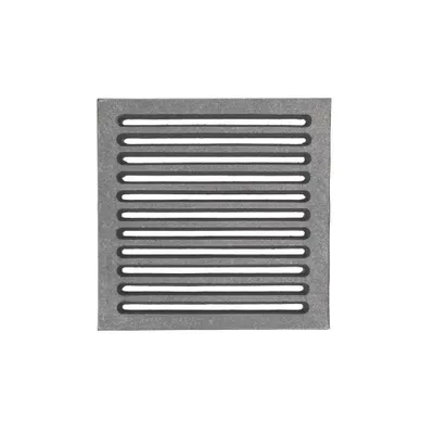 Zdjęcie produktu dla Żeliwny ruszt kominkowy cm. 23,5 x 23,5 H - grubość 1 cm DS