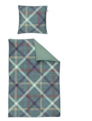 Produktbild von Irisette Mako-Satin Bettwäsche Set Bettwäsche 2 teilig Bettbezug 155 x 220 cm Kopfkissenbezug 80 x 80 cm Juwel-K 8839-22 grau