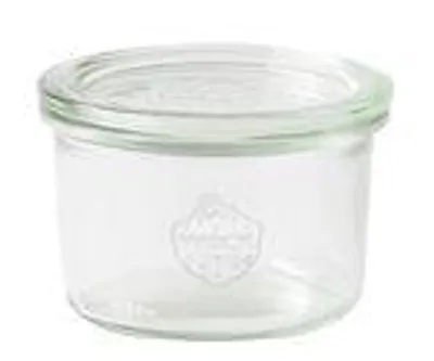 Obrázok produktu pre Weck Einkochgläser 200ml 12 Stk Rundrand Sturzform Einweckgläser Dessertgläser