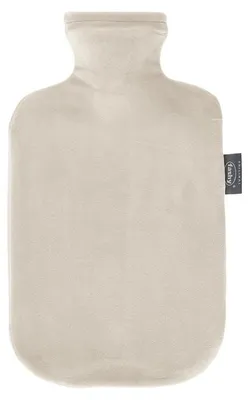 Produktbild von Fashy Wärmflasche 2,0 L mit Flauschbezug Beige