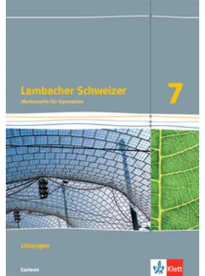 Immagine prodotto di Lambacher Schweizer Mathematik 7. Lösungen Klasse 7. Ausgabe Sachsen