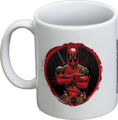 Obrázek produktu pro Deadpool - hrnek na kávu, Pose PM10606 (jedna velikost) (bílá/černá/červená)