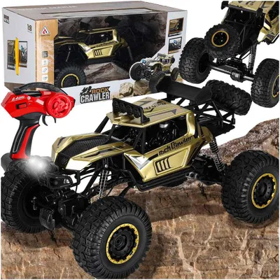 Image de Voiture RC Rock Crawler 2,4 GHz 1:8 51 cm or