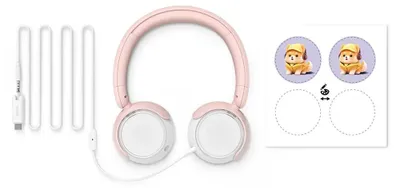 Productafbeelding van Philips TAK2000PK/00, Bekabeld, 20 - 20000 Hz, Gesprekken/Muziek/TV, 135 g, Hoofdtelefoon, Roze