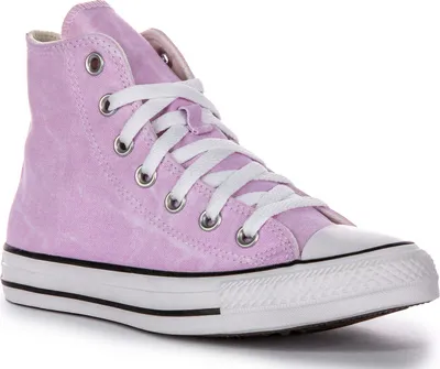 Immagine prodotto di Converse Chuck Taylor All Star Washed C Textile Trainers In Rose - 3.5 UK - 36 EU - 3.5M/5.5F US / Rose