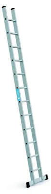 Produktbild von Industrielle Leiter aus Aluminium, 12 Sprossen
