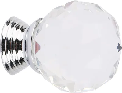 Produktbild von 1PCS 30mm Kugelform Kristallglas Zug Griff Schrank Schublade Schrankknopf (Transparent)
