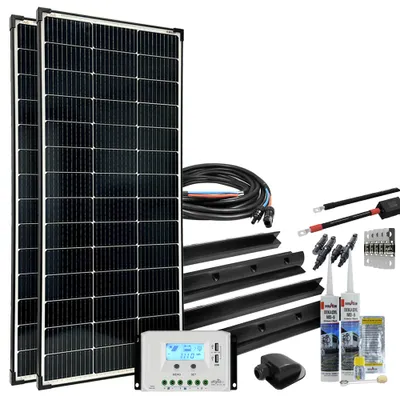 Produktbild von Offgridtec mPremium XL-300W 12V Wohnmobil Solaranlage
