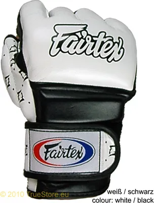 Obrázok produktu pre Fairtex MMA rukavice Super Sparring (FGV17), farba biela/čierna Veľkosť L