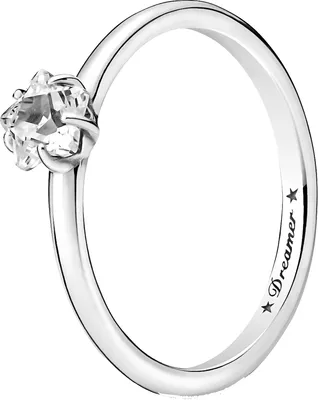 Produktbild von Pandora Ring 190026c01 Celestial Sparkling Star Solitaire Sterling Silber 925 funkelnder Zirkonia S