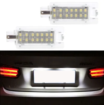 Produktbild von 2x LED Kennzeichenbeleuchtung SMD für Renault 19 Clio I Megane I Scenic