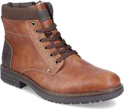 Obrázek produktu pro Rieker pánské kotníkové boty se šněrováním a teplou podšívkou 33140, velikost:44 EU, barva:Brown