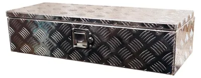 Anhänger-Aufbewahrungsbox aus Aluminium Werkzeugkasten Aluminium 760x310x190