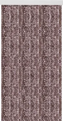 Produktbild von Flauschvorhang 80x185 cm in Meliert beige - braun, viele Farben