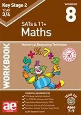 Obrázok produktu pre KS2 Maths Year 3/4 Workbook 8