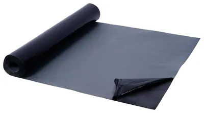 Selbstklebende Aluminium-Dachbahn 1 x 10 m, schwarz, wasserdicht