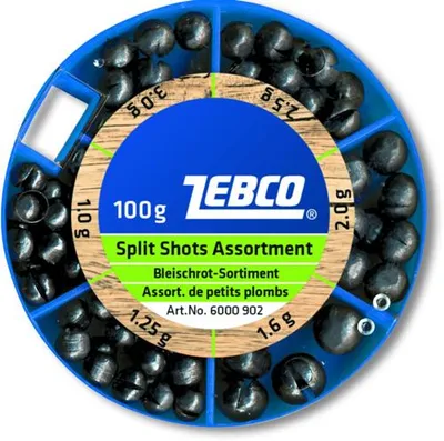 Produktbild von Zebco Trophy olovené broky hrubé - 100 g deleného olova