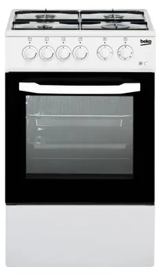 Image de Beko CSS42014FW Cuisinière Cuisinière indépendante Blanc Table de cuisson à gaz B