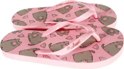 Produktbild von Pusheen The Cat Kinder Flip Flops Sandalen Latschen Zehentrenner – Rosa / 25/26